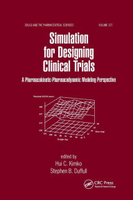 Title: Simulation for Designing Clinical Trials: A Pharmacokinetic-Pharmacodynamic Modeling Perspective, Author: Hui Kimko
