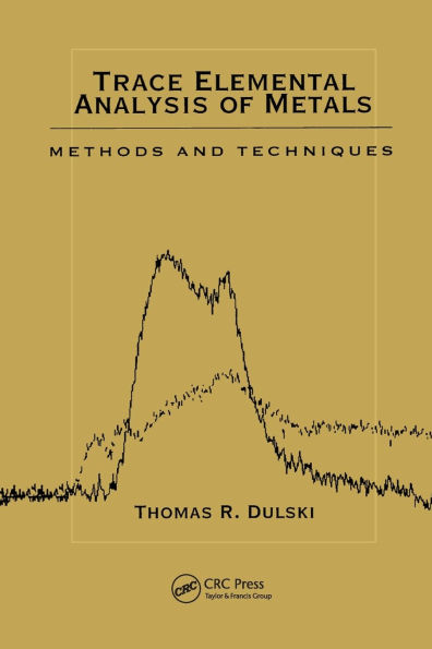 Trace Elemental Analysis of Metals: Methods and Techniques / Edition 1