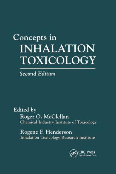 Concepts In Inhalation Toxicology / Edition 1