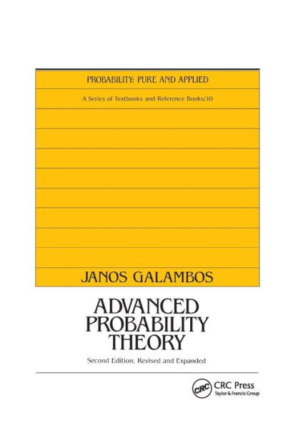 Advanced Probability Theory, Second Edition, / Edition 2