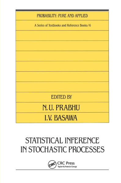 Statistical Inference in Stochastic Processes / Edition 1