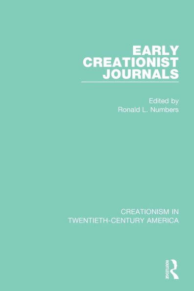 Early Creationist Journals / Edition 1