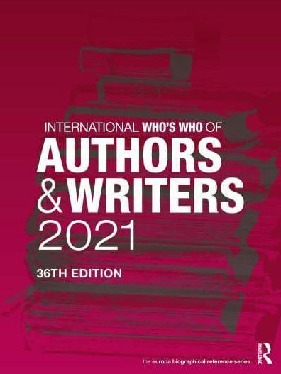 International Who's Who of Authors and Writers 2021