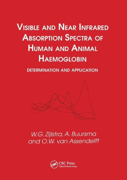 Visible and Near Infrared Absorption Spectra of Human and Animal Haemoglobin determination and application / Edition 1