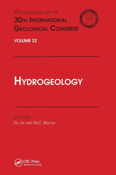 Hydrogeology: Proceedings of the 30th International Geological Congress, Volume 22