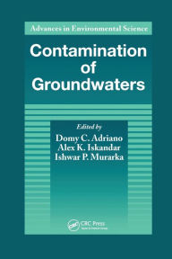 Title: Contamination of Groundwaters, Author: Adriano