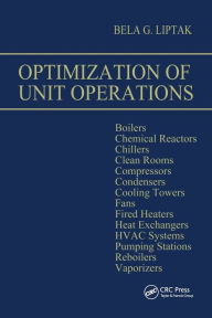 Title: Optimization of Unit Operations, Author: Bela G. Liptak