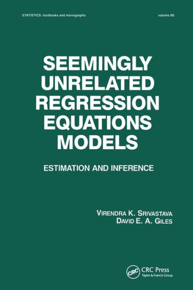 Seemingly Unrelated Regression Equations Models: Estimation and Inference