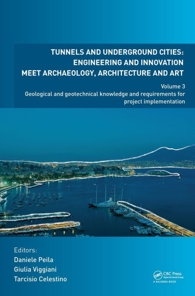 Tunnels and Underground Cities: Engineering and Innovation Meet Archaeology, Architecture and Art: Volume 3: Geological and Geotechnical Knowledge and Requirements for Project Implementation / Edition 1