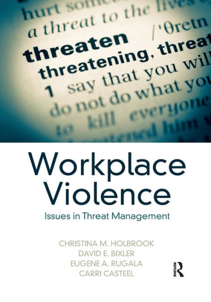 Workplace Violence: Issues Threat Management