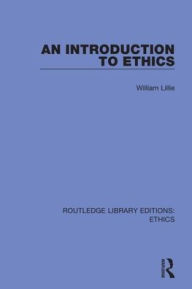 Title: An Introduction to Ethics, Author: William Lillie