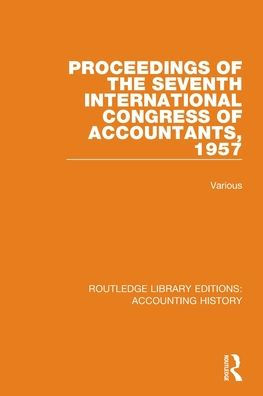 Proceedings of the Seventh International Congress Accountants