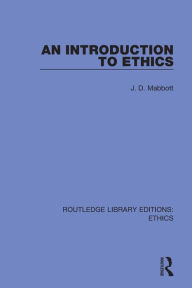 Title: An Introduction to Ethics, Author: J. D. Mabbott