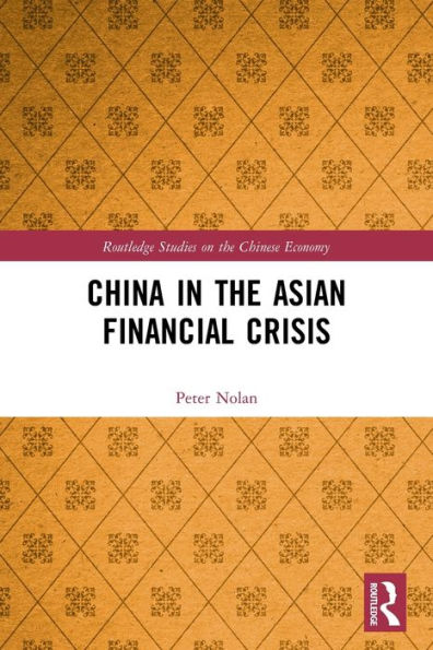 China the Asian Financial Crisis