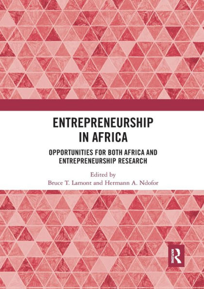 Entrepreneurship Africa: Opportunities for both Africa and Research