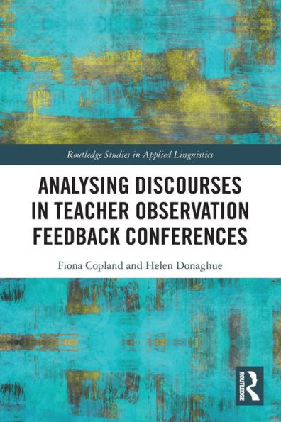 Analysing Discourses Teacher Observation Feedback Conferences