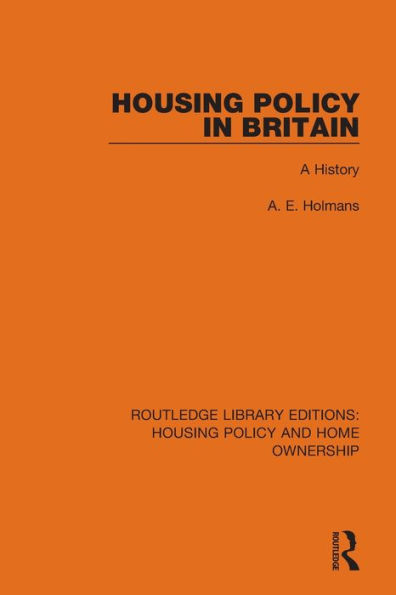 Housing Policy Britain: A History