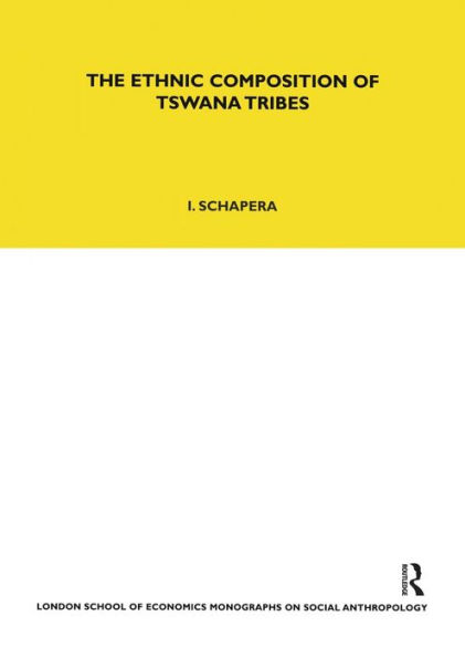 The Ethnic Composition of Tswana Tribes