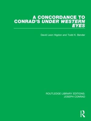 A Concordance to Conrad's Under Western Eyes / Edition 1