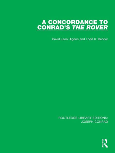 A Concordance to Conrad's The Rover