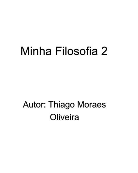 Minha Filosofia 2