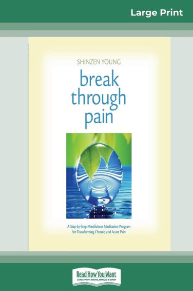 Break Through Pain: A Step-by-Step Mindfulness Meditation Program for Transforming Chronic and Acute Pain (16pt Large Print Edition)