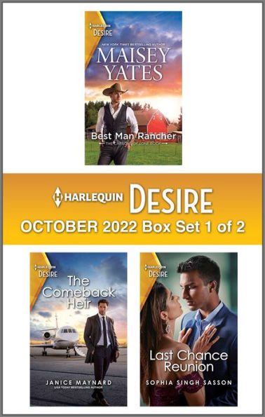 Harlequin Desire October 2022 - Box Set 1 of 2