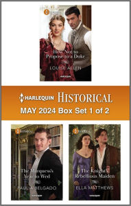 Title: Harlequin Historical May 2024 - Box Set 1 of 2, Author: Louise Allen