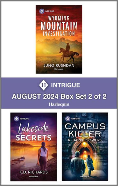 Harlequin Intrigue August 2024 - Box Set 2 of 2