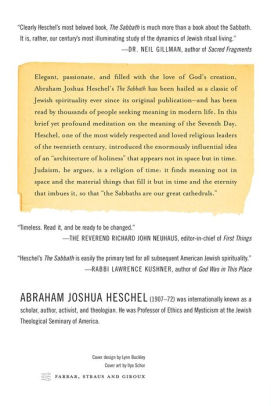 a review of abraham joshuas book the sabbath I actually finished this book a week ago, but needed some time to process before writing about it when i told my mother i was reading this book and that i. a review of abraham joshuas book the sabbath I actually finished this book a week ago, but needed some time to process before writing about it when i told my mother i was reading this book and that i.