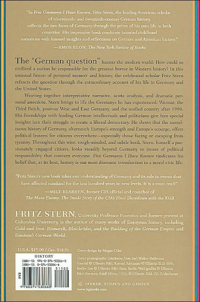 Five Germanys I Have Known: A History & Memoir