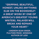 Alternative view 2 of Palaver: A Novel