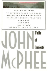 Title: Table of Contents, Author: John McPhee