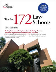 Title: The Best 172 Law Schools, 2011 Edition, Author: Princeton Review