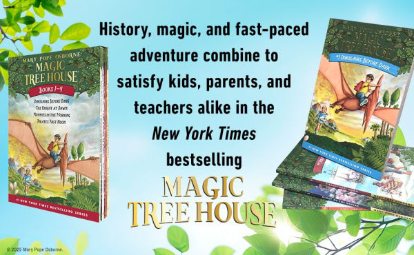 Magic Tree House Books 1-4 Boxed Set