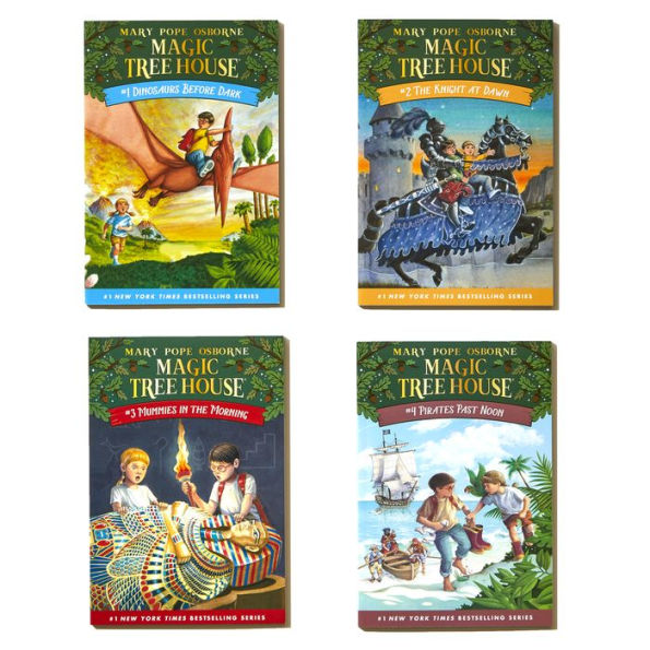 Magic Tree House Books 1-4 Boxed Set
