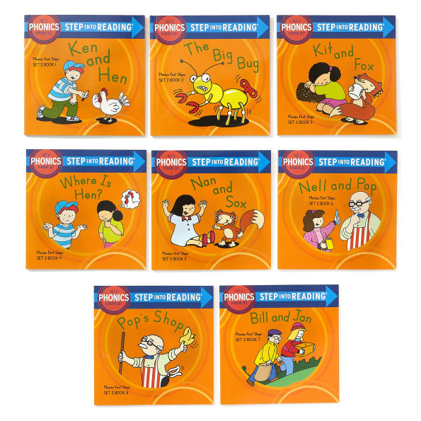Step into Reading Phonics First Steps, Set 2