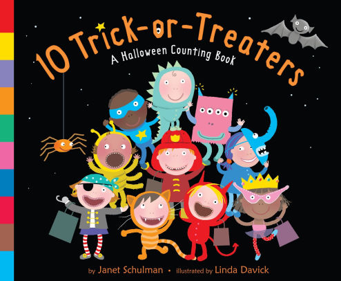 10 Trick-or-Treaters: A Halloween Counting Book by Janet Schulman