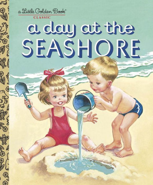 A Day at the Seashore (Little Golden Book Series)