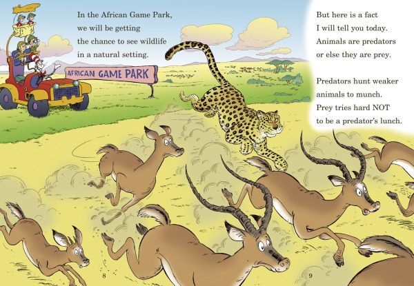 洋書　safari in wildest africa アフリカ　大型本 Safari, So Good! All About African Wildlife by Bonnie Worth