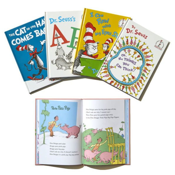 Dr. Seuss's Second Beginner Book Collection: The Cat in the Hat Comes Back; Dr. Seuss's ABC; I Can Read with My Eyes Shut!; Oh, the Thinks You Can Think!; Oh Say Can You Say?