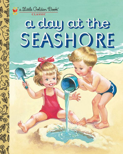 A Day at the Seashore (Little Golden Book Series)