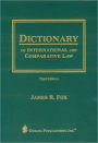 Dictionary of International and Comparative Law / Edition 3