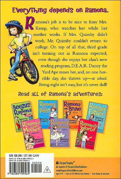 Ramona Quimby Age 8 Pages