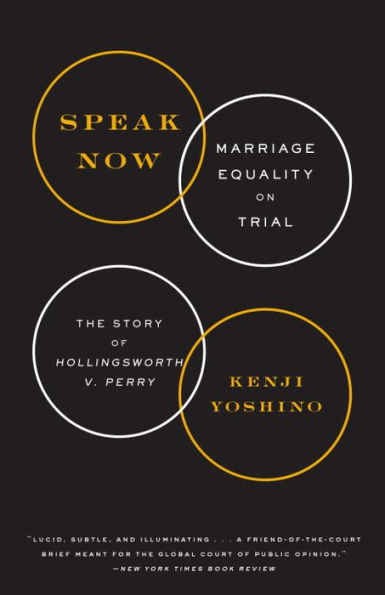 Speak Now: Marriage Equality on Trial