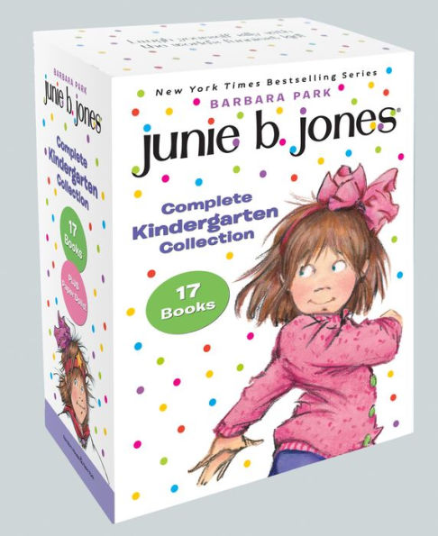 Junie B. Jones Complete Kindergarten Collection: Books 1-17 with paper dolls in boxed set