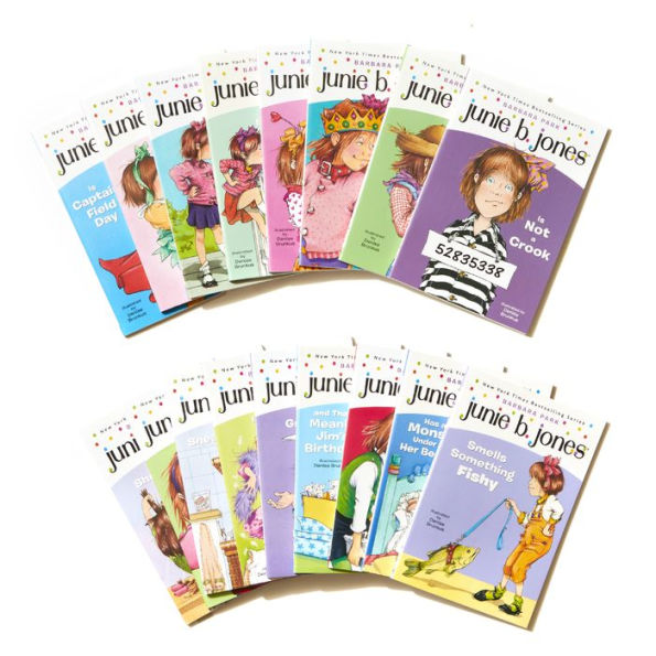 Junie B. Jones Complete Kindergarten Collection: Books 1-17 with paper dolls in boxed set