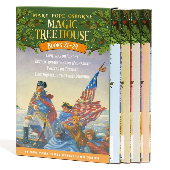 Magic Tree House Books 1-4 Boxed Set by Mary Pope Osborne