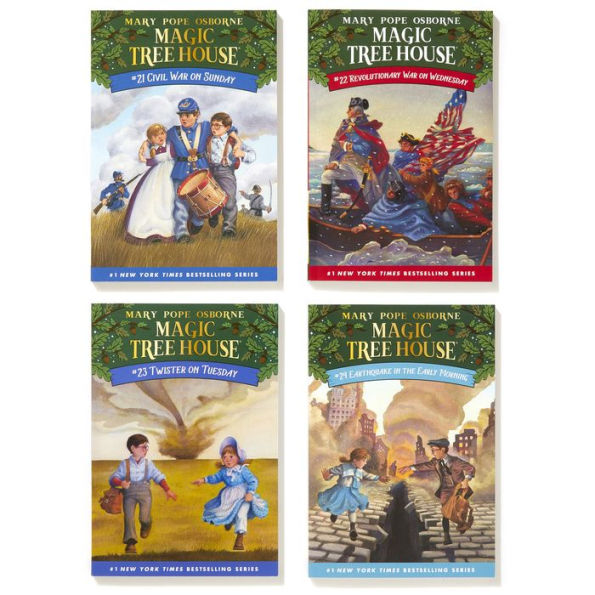 Magic Tree House Volumes 21-24 Boxed Set: American History Quartet