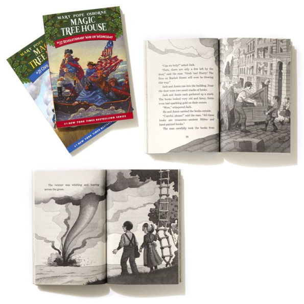 Magic Tree House Volumes 21-24 Boxed Set: American History Quartet